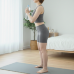 ゴブレットスクワットアップ